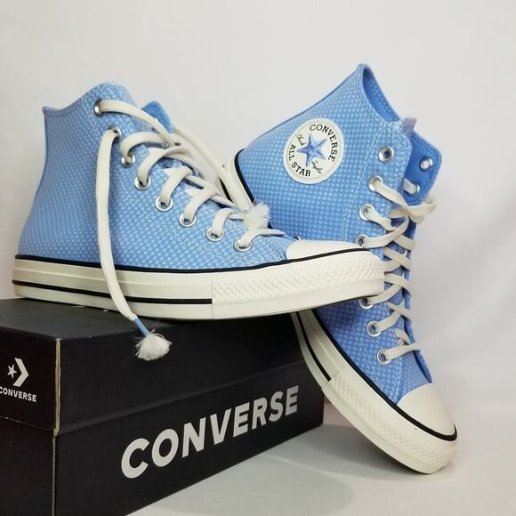 Converse Shoes - Converse Women's CTAS HiTop Spring Sneakers Size 8.5 Lt Blue A11626C NWT